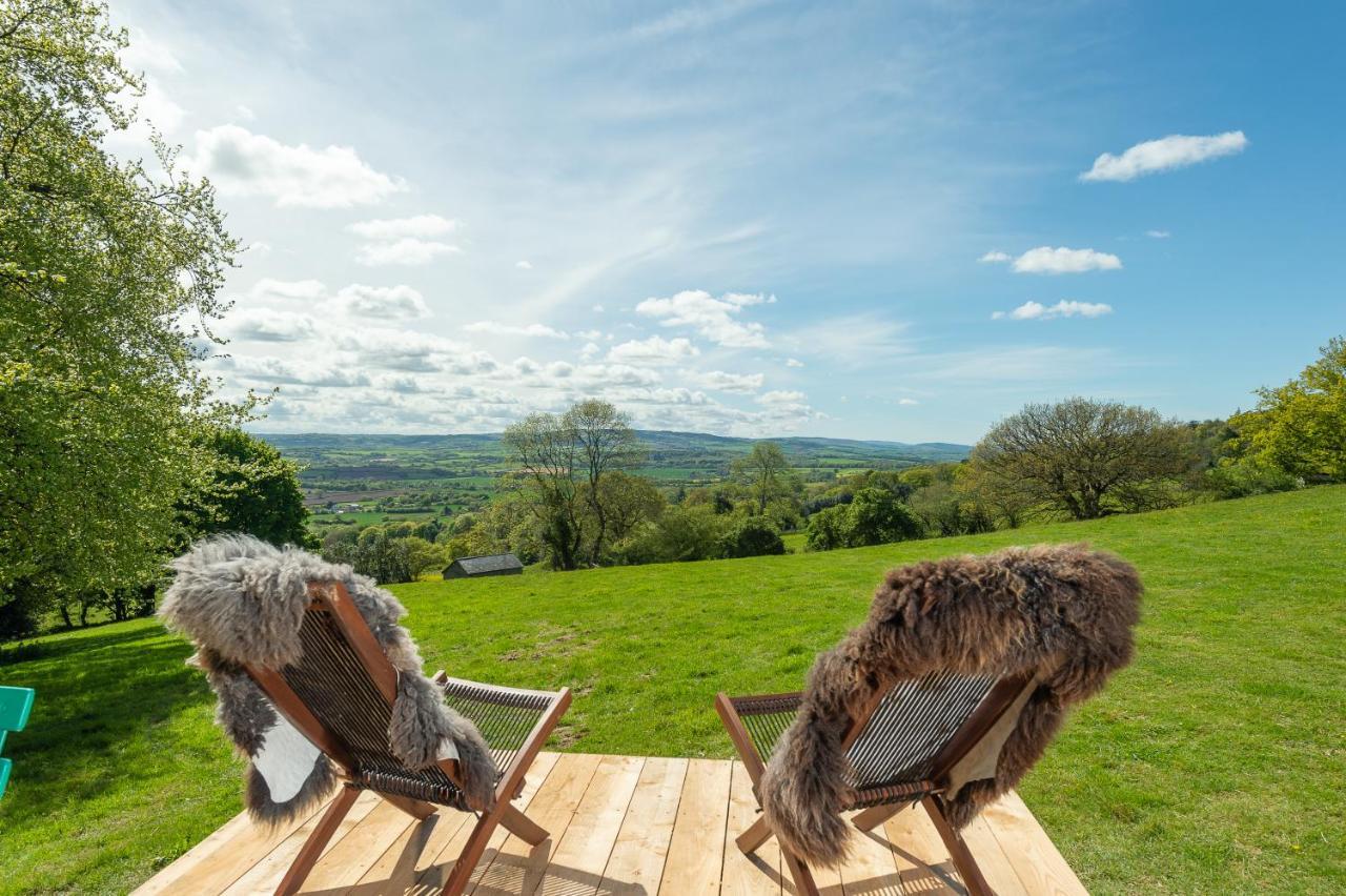 Tilbury Shepherd Huts With Hot Tubs Plus Holiday Cottages West Bagborough Extérieur photo